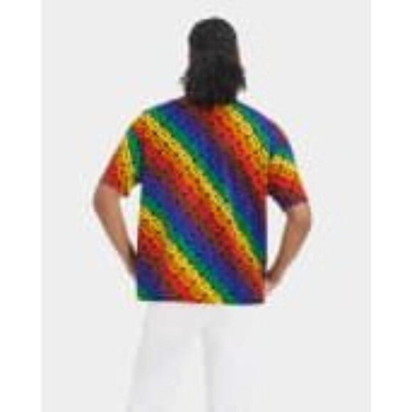 UGG Toni Pride Rainbow Logo Oversized Limited Edition Unisex T-shirt - Picture 5 of 8